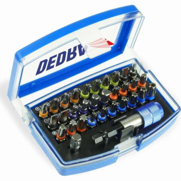 Sada šroubovacích bitů Dedra Dedra 18A11S032 32 kusů.