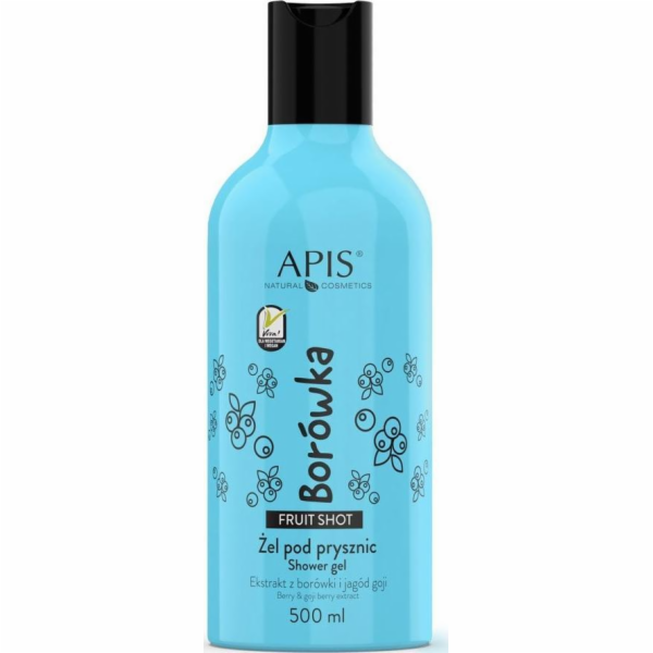 APIS APIS_Fruit Shot Shower Gel Borůvkový sprchový gel 500ml