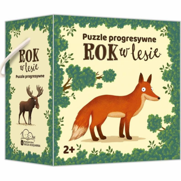 Naše knihkupectví Rok v lese – progresivní puzzle