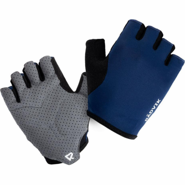 Cyklistické rukavice Radvik Radvik Lear modro-šedá velikost M