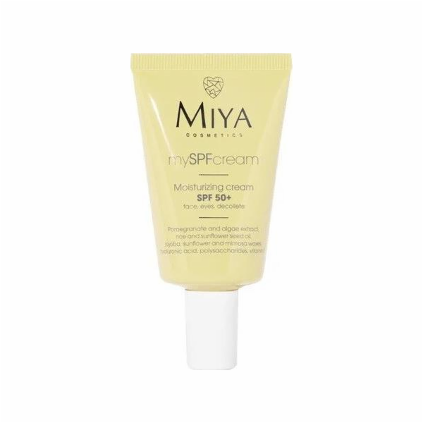 Miya MIYA_My SPF Cream SPF50+ hydratační krém na obličej, oči a dekolt 40 ml