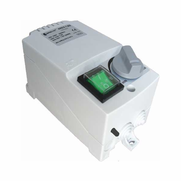BREVE 1-fázový regulátor otáček ARES 5.0/T 230V 5A s termostatem (17886-9916)