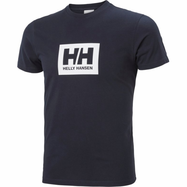 Pánské tričko Helly Hansen HH Box, tmavě modrá, velikost XXL (53285_599)