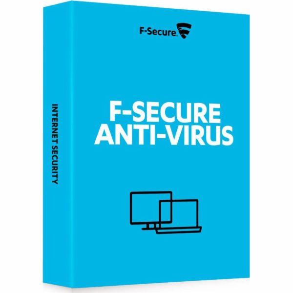 Zařízení F-Secure Anti-Virus 3 12 měsíců (FCACBR1N003E2)