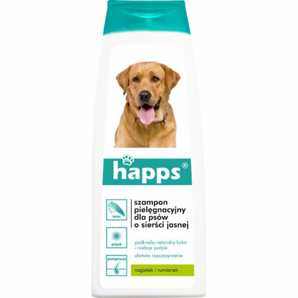 Happs Care šampon pro psy se světlou srstí 200ml (110145)