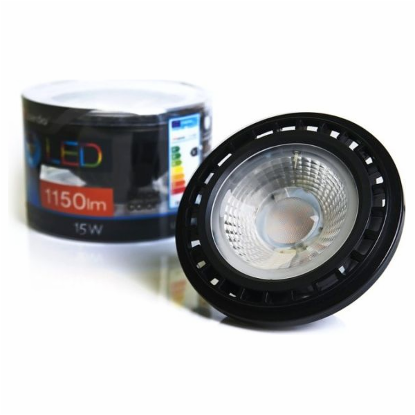 Azzardo LED žárovka ES111 BK 15W GU10 (LL210151)