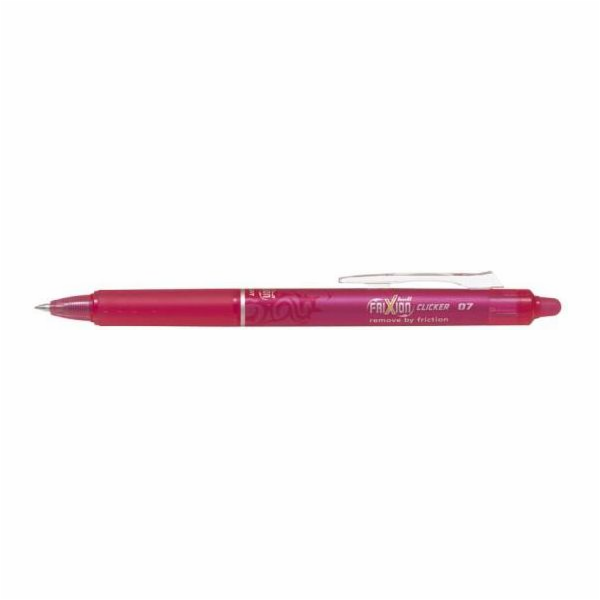 Pilot Frixion clicker kuličkové pero růžové (PIBLRT-FR7-P)