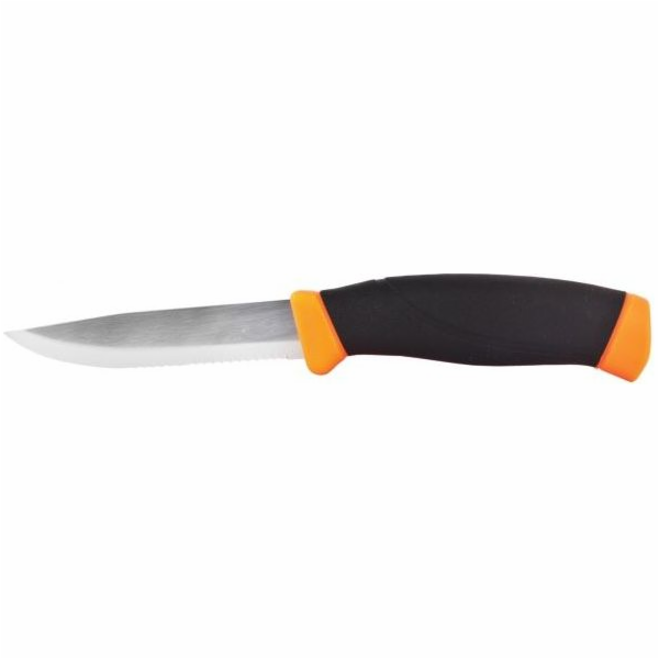Morakniv Knife Companion F Oranžová ozubená nerezová ocel (S) 11829