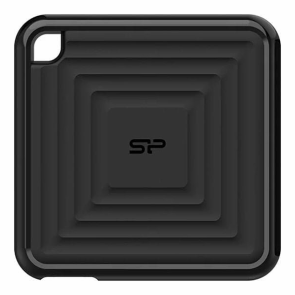 Silicon Power SSD externí disk Silicon Power PC60 externí SSD disk 512GB USB-C 540/500 MB/s Type-C Černá