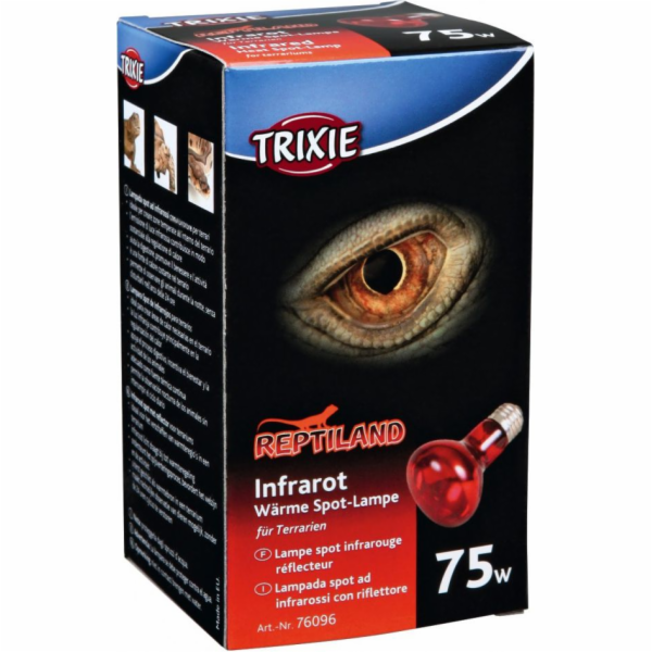 Infračervená bodová výhřevná lampa Trixie Red 75W