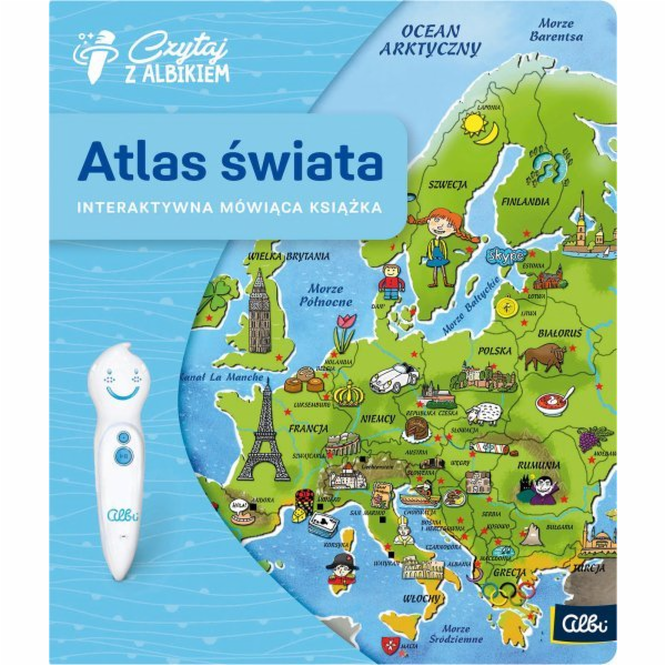 Albi Čtěte s Albik Atlasem světa