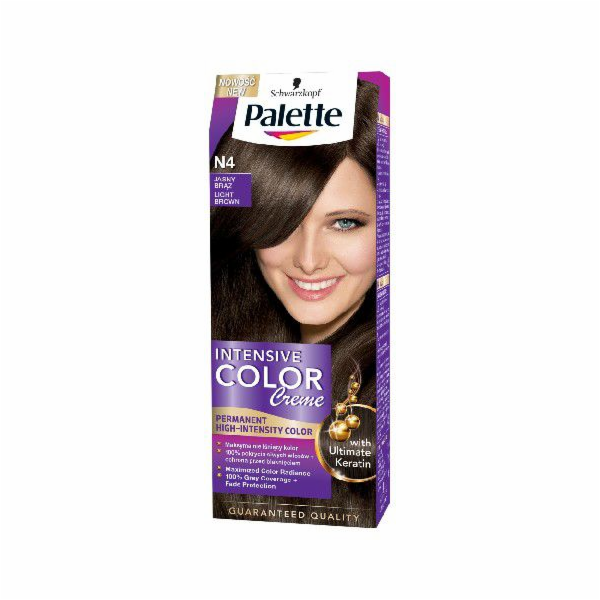 Palette Intensive Color Creme Barvící krém č. N4 - světle hnědý 1 bal. - 68159539