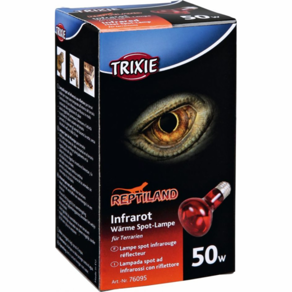 Infračervená topná lampa Trixie Spot červená 50W