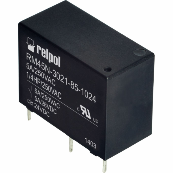 Relpol Miniaturní relé RM45N-3021-85-1024 (2614955)