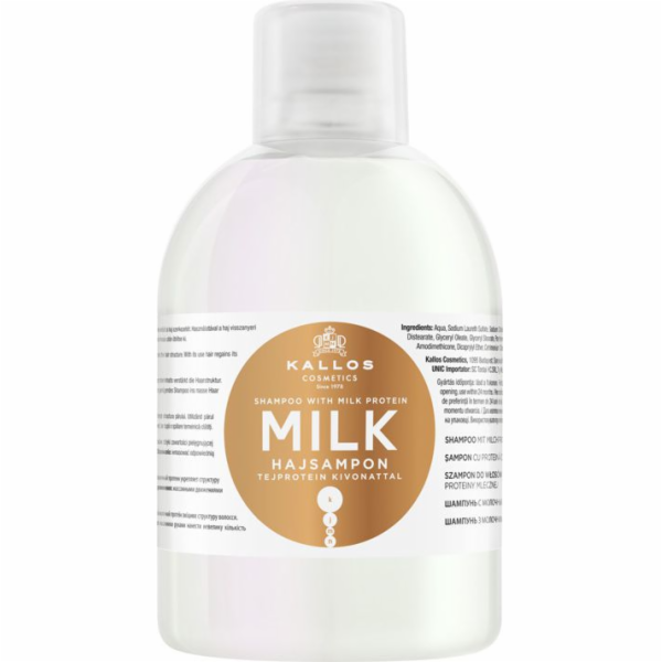 Kallos KJMN Mléčný šampon s extraktem z mléčné bílkoviny 1000ml
