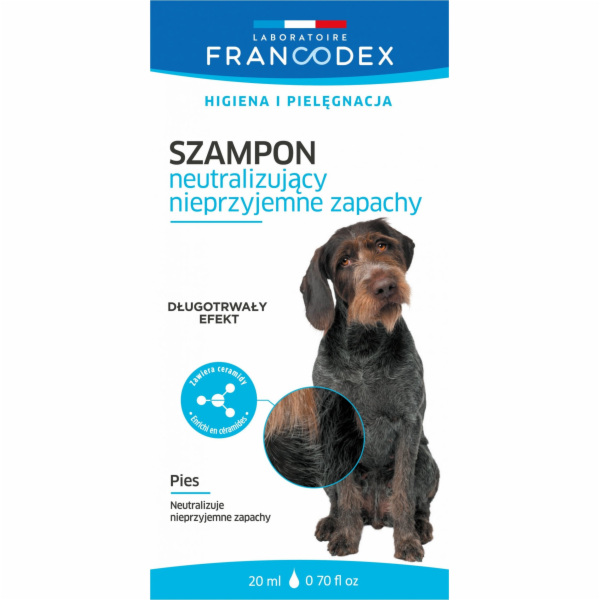 FRANCODEX Šampon pro psy neutralizující zápach, sáček 20 ml