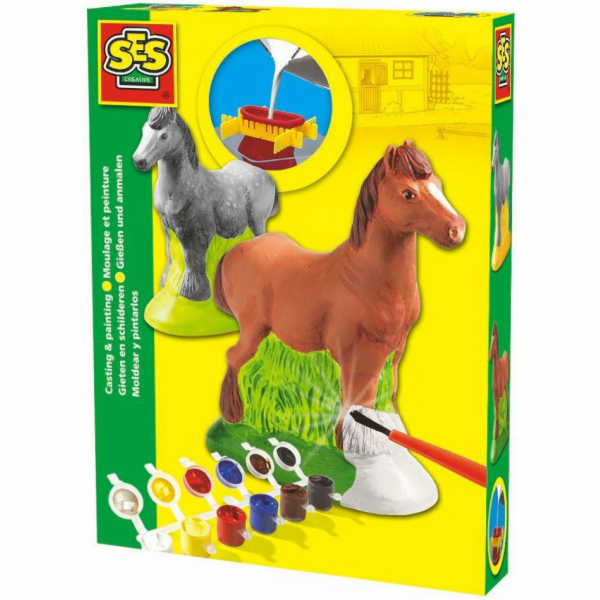 SES 3D sádrový odlitek – Kůň (216306)