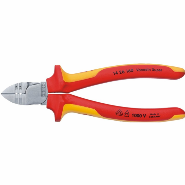 Knipex Odizolovací kleště 160mm izolované (14 26 160)