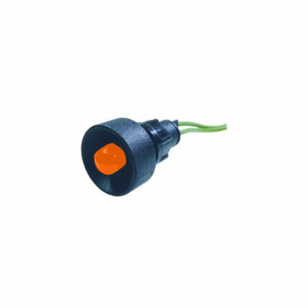 Simet LED signální svítilna 10mm oranžová Klp10O/24V (84410008)