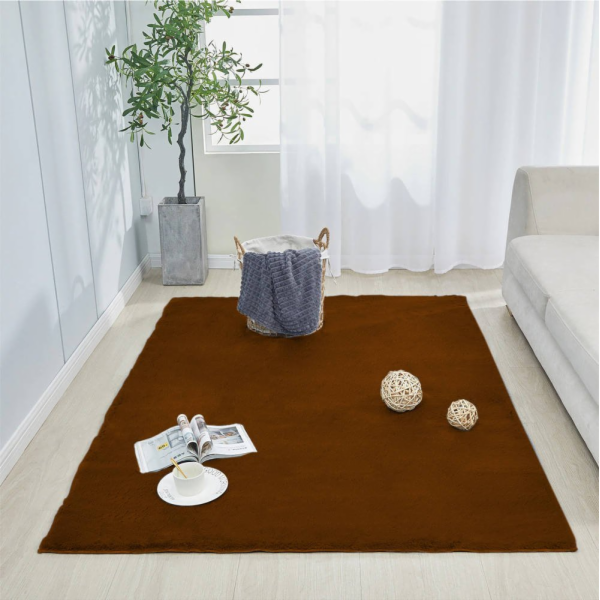 Strado Rabbit Strado koberec do obývacího pokoje 200x200 Carmel (hnědý)