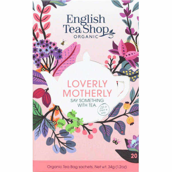 Anglický čaj Anglický čajovna, Milovaný mateřský čaj, Mix 5 příchutí, 20 sáčků