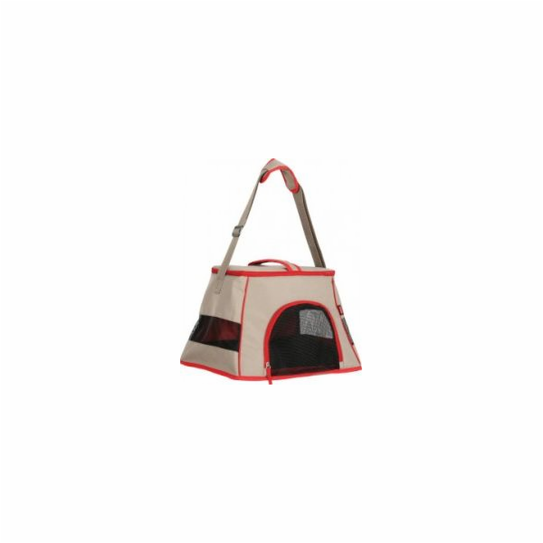 Zolux Přepravní taška pro kočku Happy Cat světle hnědočervená 44x32x29cm