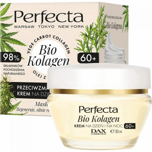 PERFECTA Perfecta Bio Collagen 60+ denní a noční krém proti vráskám 50ml | DOPRAVA ZDARMA OD 250 PLN