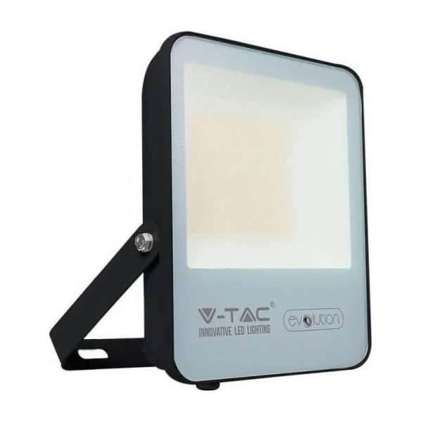 V-TAC světlomet LED projektor 50W 7500lm 3000K 150lm/W IP65 Černá 5letá záruka 5998