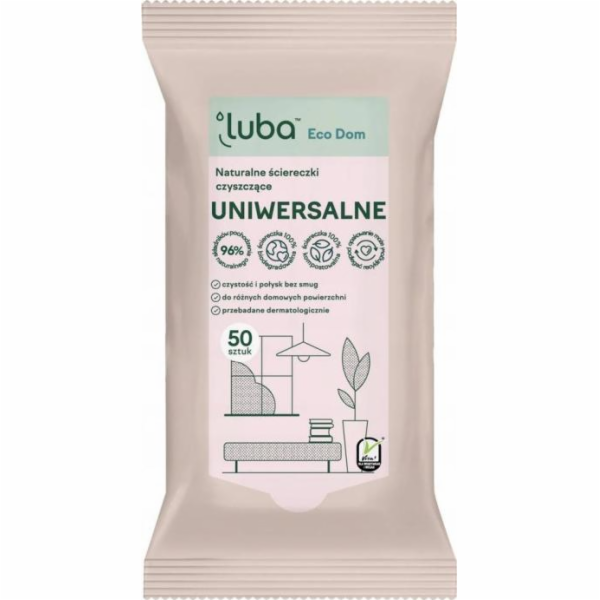 Luba LUBA_Eco Dom přírodní čistící utěrky Universal 50 ks