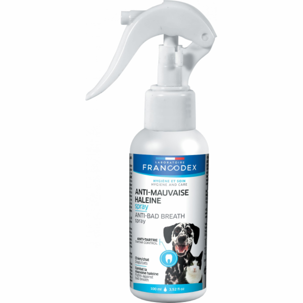 FRANCODEX FRANCODEX Sprej proti zápachu z úst pro psy a kočky 100 ml