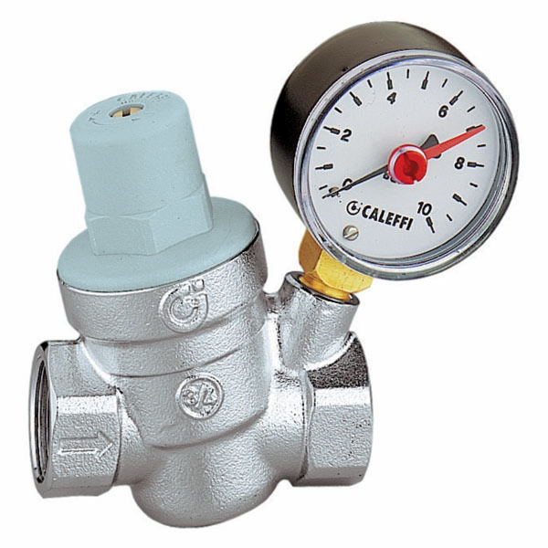 Caleffi Regulátor tlaku vody 3/4 16Bar s manometrem (533251)
