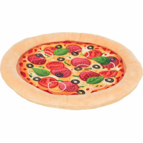 Trixie Pizza, hračka, pro psy, plyš, 26 cm, šustící