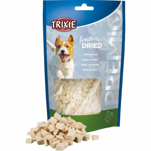 Trixie PREMIO Kuřecí prsa sušená mrazem, psí pochoutka, 50 g, sušená mrazem