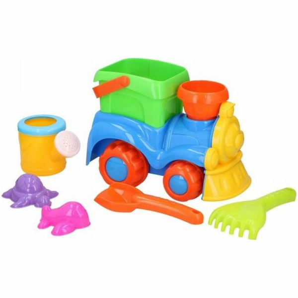 Eddy Toys Eddy toys - Sada hraček do pískoviště, 8 ks. Vlak
