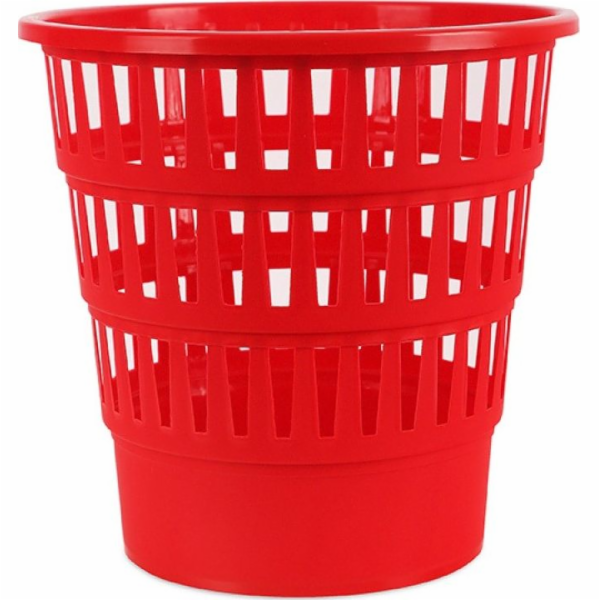 Kancelářské produkty červený odpadkový koš