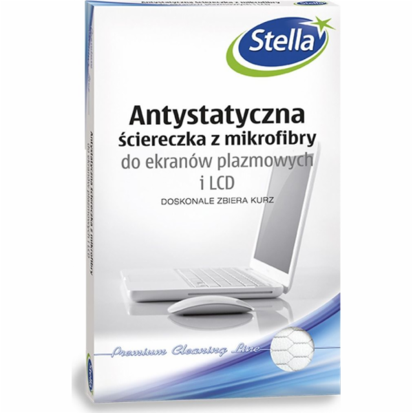 Stella Antistatický hadřík z mikrovlákna na plazmové a LCD obrazovky 1 ks (ST-ST-010493)