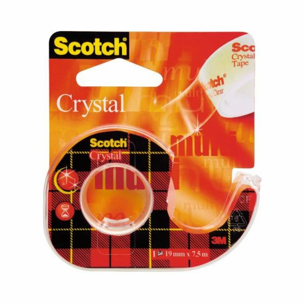 Lepicí páska 3M Scotch&reg Crystal Clear 19x7,5 mm (13K010A)