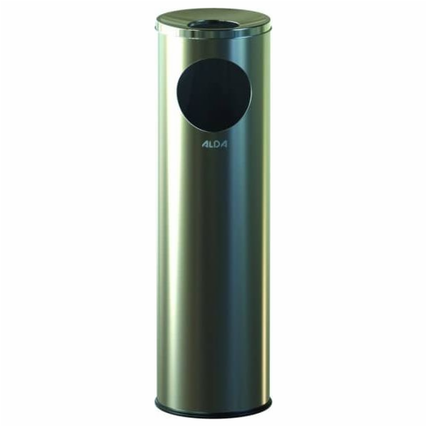 ALDA odpadkový koš popelník satén (A632-19)