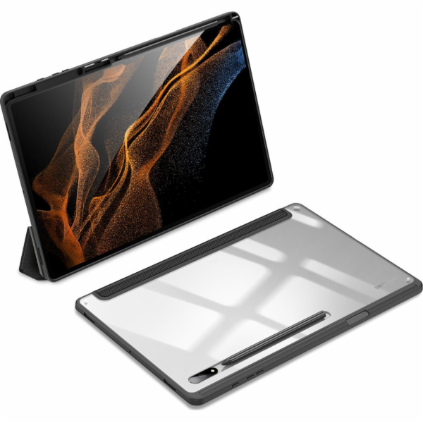 Dux Ducis pouzdro na tablet Dux Ducis Toby Armor Flip Smart Case pro Samsung Galaxy Tab S8 Ultra s držákem na stylus černé