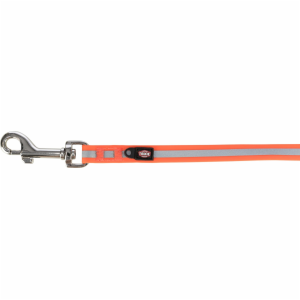 Trixie Easy Life, výcvikové vodítko, oranžové, popruh, M–XL: 5 m/17 mm, reflexní