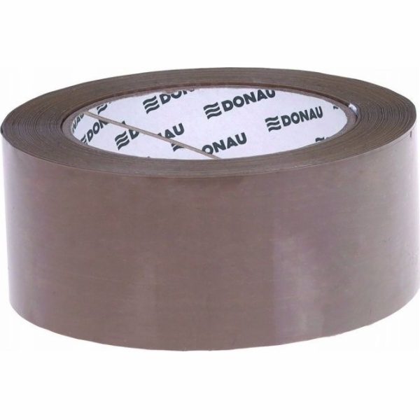 Donau DONAU Hot-Melt balicí páska, 48 mm, 132 m, 40 mikronů, hnědá