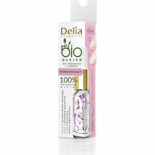 Delia Cosmetics Bio olej na nehty a nehtovou kůžičku - posilující 10ml