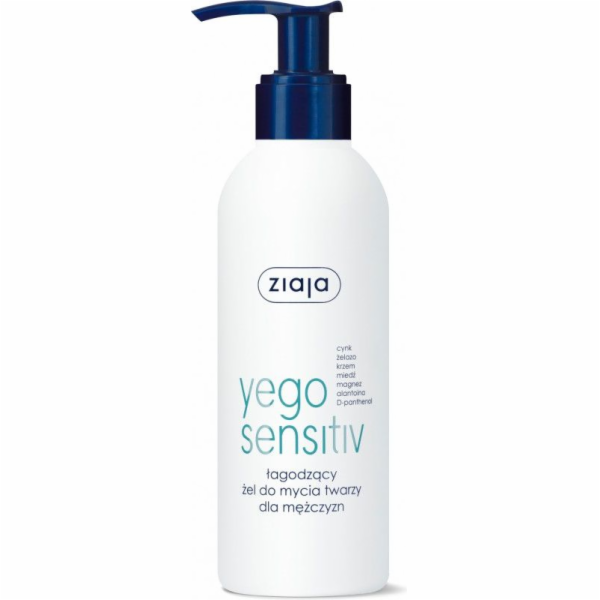 Ziaja Yego Sensitiv mycí gel na obličej 200 ml
