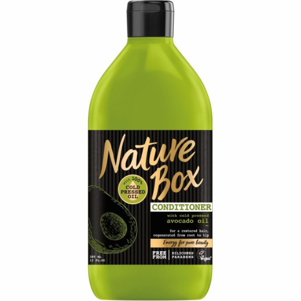 Nature Box Avocado Oil Regenerační vlasový kondicionér 385ml