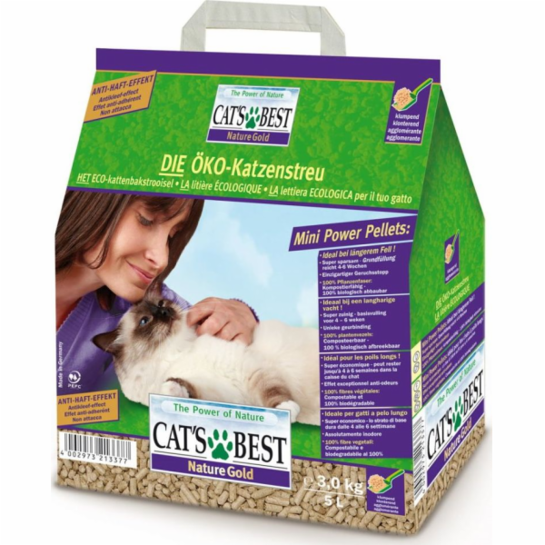 CAT’S BEST NatureGold Cat Litter 20 l