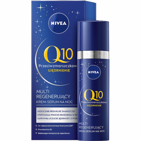 Nivea NIVEA_Q10 Anti-Wrinkle Power Multi Regenerační regenerační sérum proti vráskám na noc 30ml