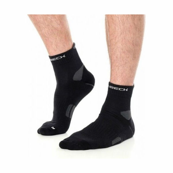 Brubeck pánské multifunkční ponožky, černé a grafitové, velikosti 45-47 (BMU001/M)