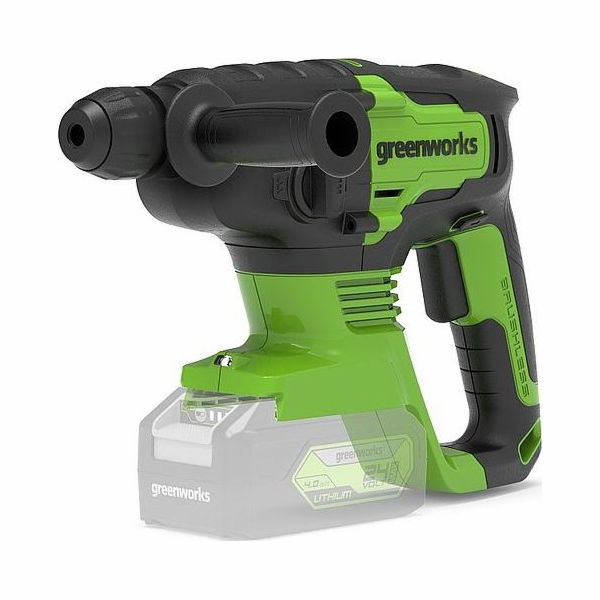 24V Greenworks hammer drill GD24SDS2 -