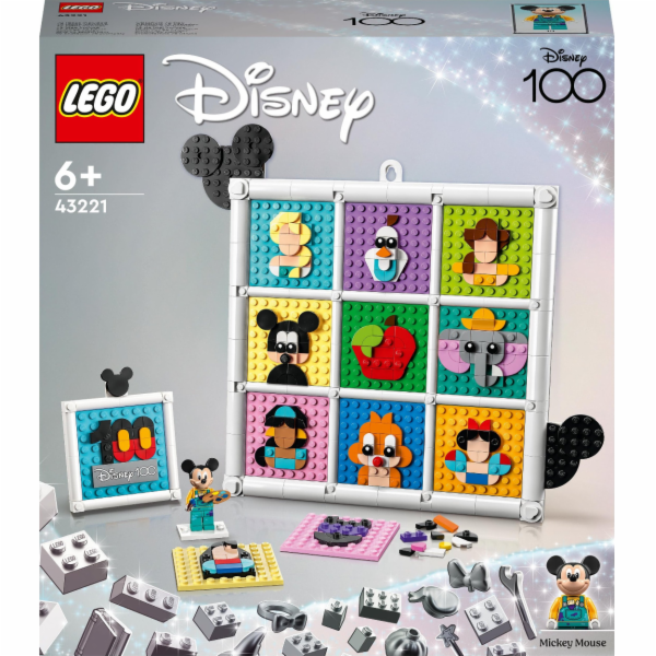 LEGO Disney 43221 100 Years of Disney Animation Icons