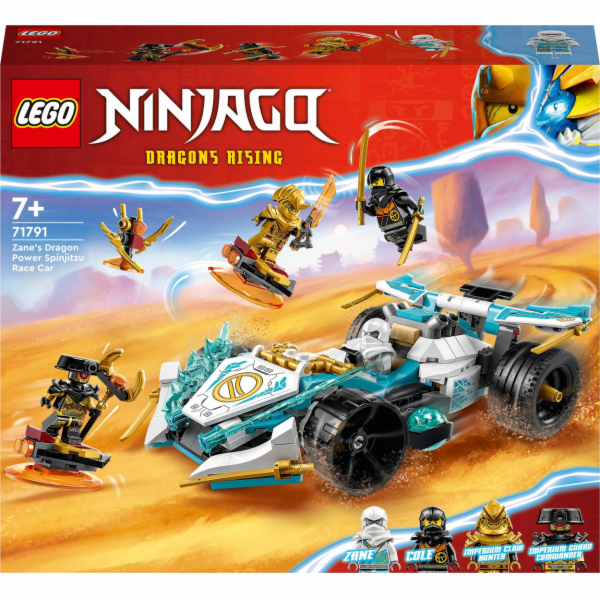 LEGO Ninjago 71791 Zanes Dragon Power Spinjitzu Race Car